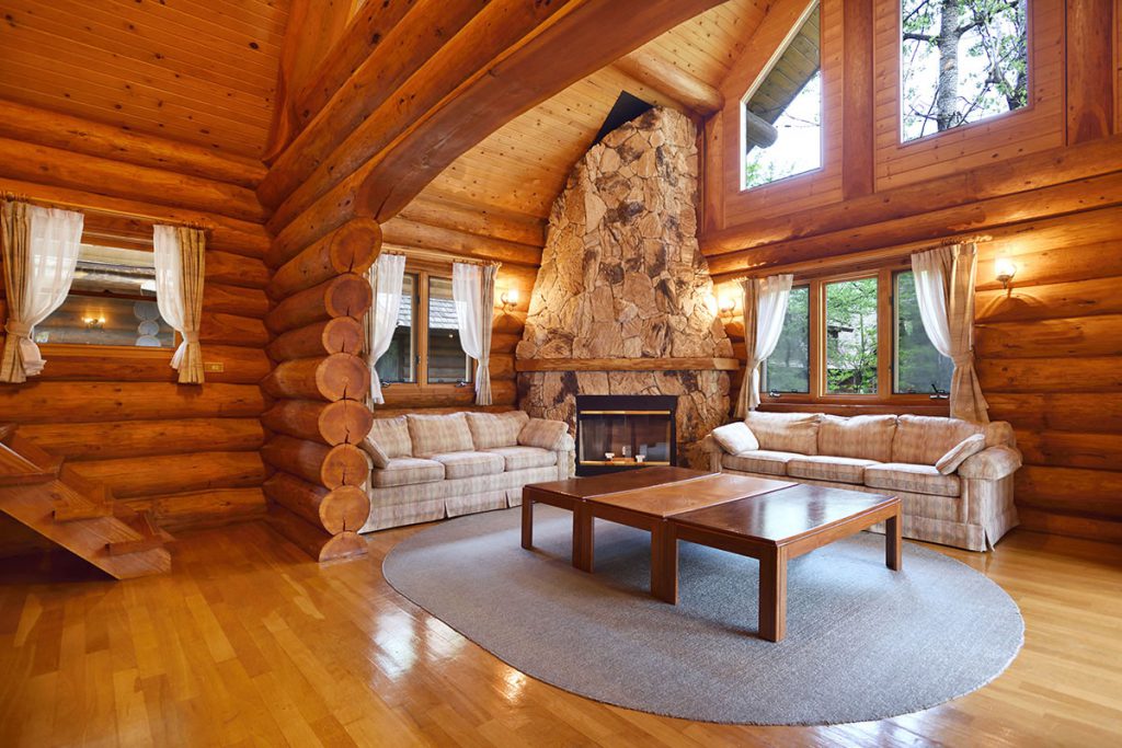 Big log house images 06